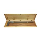 20" / 50cm (500mm) Inch Metric Heavy Duty Vernier Caliper Ruler Wooden Case