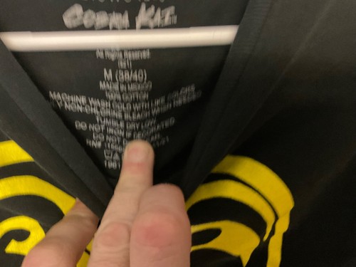 Vintage Medium COBRA KAI Karate Kid T-SHIRT Ralph Macchio movie film - Picture 4 of 5