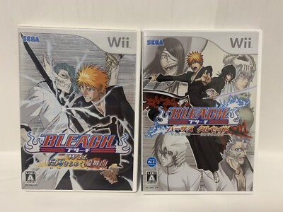 Bleach Shattered Blade Rondo Versus Crusade Sega Action Game Nintendo Wii Japan