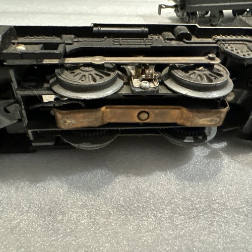 Marx O Postwar #1666 Steam Locomotive Train Set Penn Central Tender Tested Runs - Picture 5 of 21