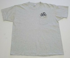 Vintage 90s Disney 101 Dalmations Pocket T-Shirt Movie T Embroidered Sz XL RARE
