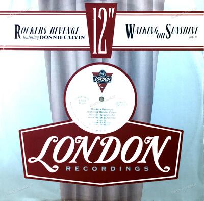 Rockers Revenge Featuring Donnie Calvin - Walking On Sunshine Maxi (VG/VG) .