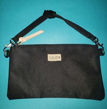 Jujube Ju  Ju  Be Black Zippered Pouch Hand Bag-GUC 