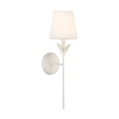 Crystorama Lighting Group 531-OP Broche 21'' Tall Wall Sconce - White