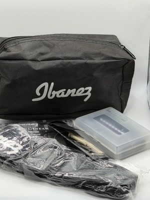 Vtg Ibanez Accessory Case With Picks Strap Manual & Digital Processing Tuner