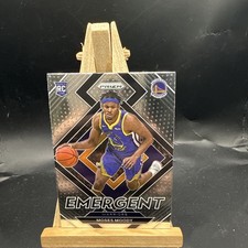 2021-22 Panini Prizm #16 Moses Moody Emergent Rookie