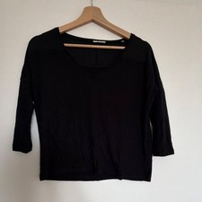 KIOMI Bluse Damen S schwarz V-Ausschnitt 3/4 ...