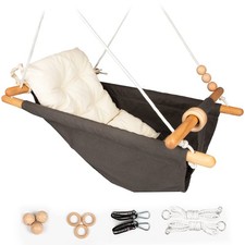 Tislly Baby Swing Outdoor And Indoor, Canvas Baby Hammock Swings Baby Toddler