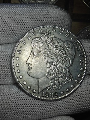 1889-CC Morgan Silver Dollar Loose Vintage US Mint Key Date $1
