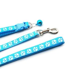 Cute Dog Leash  Collar Set   1.2M Durable Pet Traction Rope with Adjustable Col