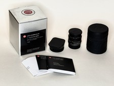 Leica 35mm f1.4 Summilux ASPH, Black, 6-bit, 2008, boxed, complete, Excellent 