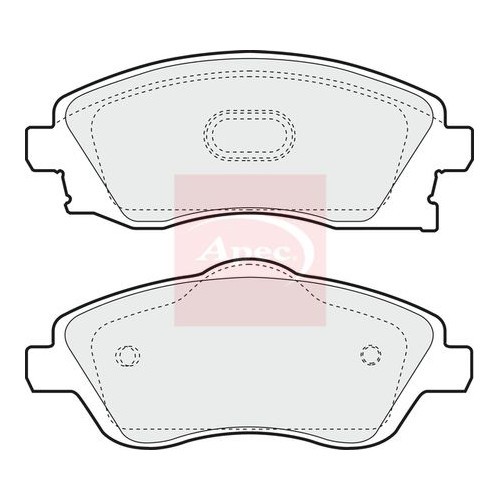 For VAUXHALL COMBO Mk II 2001 to 2012 BRAKE PADS (FRONT) (R90) - Image 5