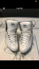 Soft Skate By Jackson Ice Figure Skates Women’s Size 6 White 