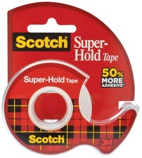 Scotch Super-Hold Tape 198  - .75"X650"