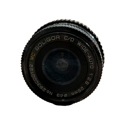 Soligor 28mm F/2.8 Wide Angle Lens For Minolta Film Cameras 1:2.8 - Image 1 of 3