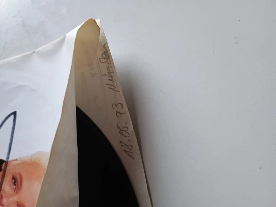  Falco 7" Single Vinyl signed Autogramm Body next to Body 1993 signiert - Bild 3 von 4