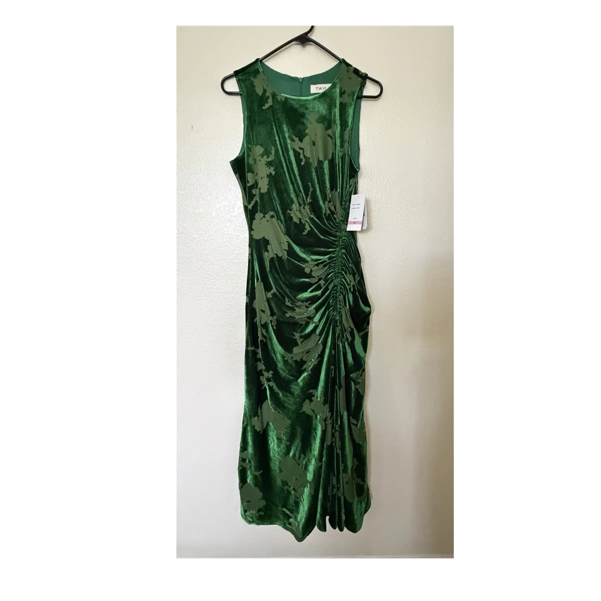 dark green velvet dress products for sale | eBay
