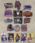 Vintage Sticker Lot 1998 WRESTLING WCW NWO PRISM Vending Sticker Set of 12 + 5