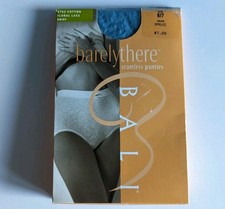 Vintage 1995 Bali Barely There Panties Seamless SPRUCE Style 2702 New In Box