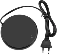 Fdit Electric Auto Shut On/Off Beverage Cup Warmer Pad Desktop Tea Coffee Milk M