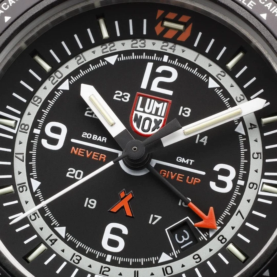 LUMINOX Bear Grylls Men's Air Series GMT XB.3761 Black Watch 45mm - Image 3 of 4