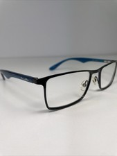 Carrera CA 6614 DFM Black Blue Eyeglasses Frames 54-19 140 Designer Men Women