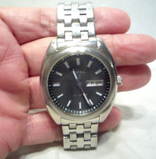 Fossil "BLUE" AM-3919 Men's Watch Stainless Steel, original Stainless steel band