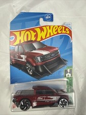 2024 Hot Wheels 37/250 HTB82 Ford F-150 Lightning Custom HW Green Speed 5/10
