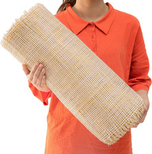 24" Width Square Rattan Cane Webbing Roll 12 Feet for Caning Projects Fine Radio