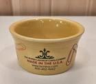 Fiesta Yellow Paperclip Ramekin Homer Laughlin China / Desk Advertising Sample