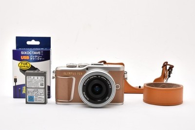 Olympus PEN E-PL9 Shutter Count 9692 w/ 14-42mm F3.5-5.6 Cracked LCD#2966709
