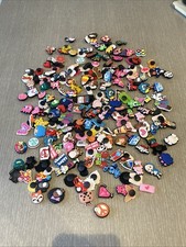 Lot of 218 Jibbitz Charms For Crocs Shoe Misc Mixed Kids Girls Boys Fun Fun