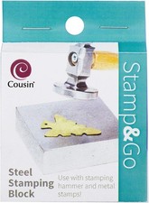 Cousin 34708703 Stamp Go Steel Stamping Block Metal Silver Standard Functional