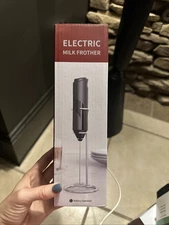 New Electric Milk Frother, Romaunt Handheld Electric Battery 2 Grey Color
