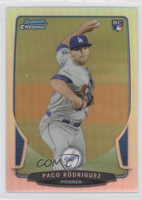2013 Bowman Chrome Refractor Paco Rodriguez #218 i3a