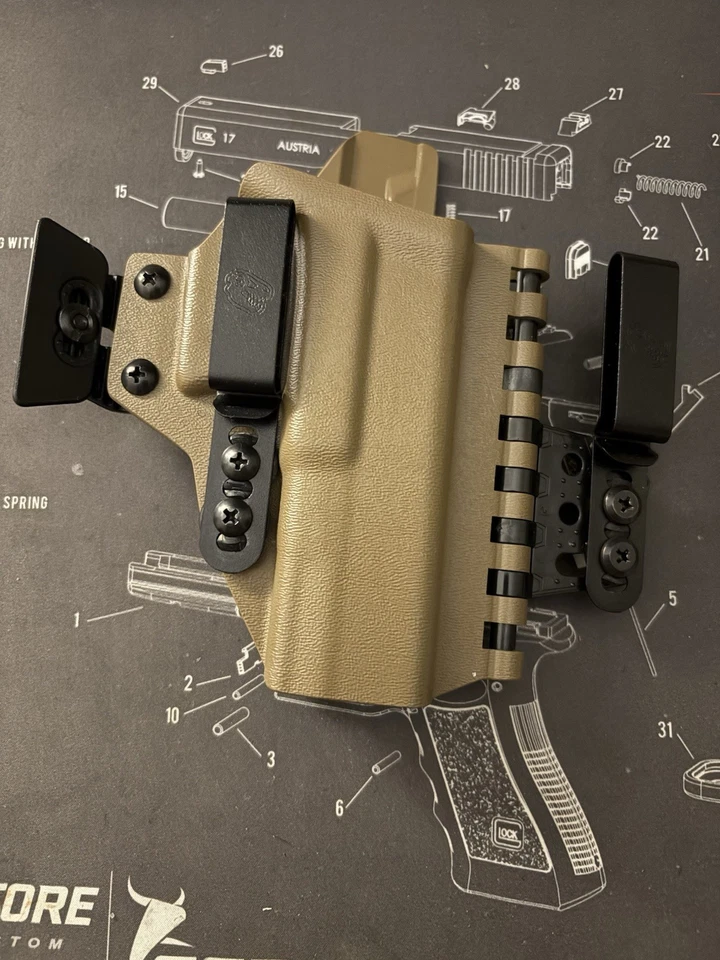 T-Rex Arms Brown Glock 17-19 Gen 1-5 Sidecar (Brand New) (Fast Shipping!!) - Image 2 of 4