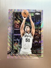 Harrison Ingram 2025-26 Topps Chrome  Wave Refractor #222 San Antonio Spurs