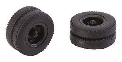Faller GMbH HO Dually Truck Tires & Rims Car System Fits Powered Brekina 163102
