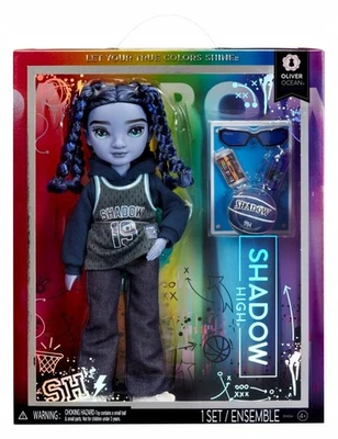 Rainbow High Shadow High Oliver Ocean – Modepuppe mit Zubehör