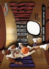 2003-04 Fleer Patchworks #15 CG Vince Carter Courting Greatness