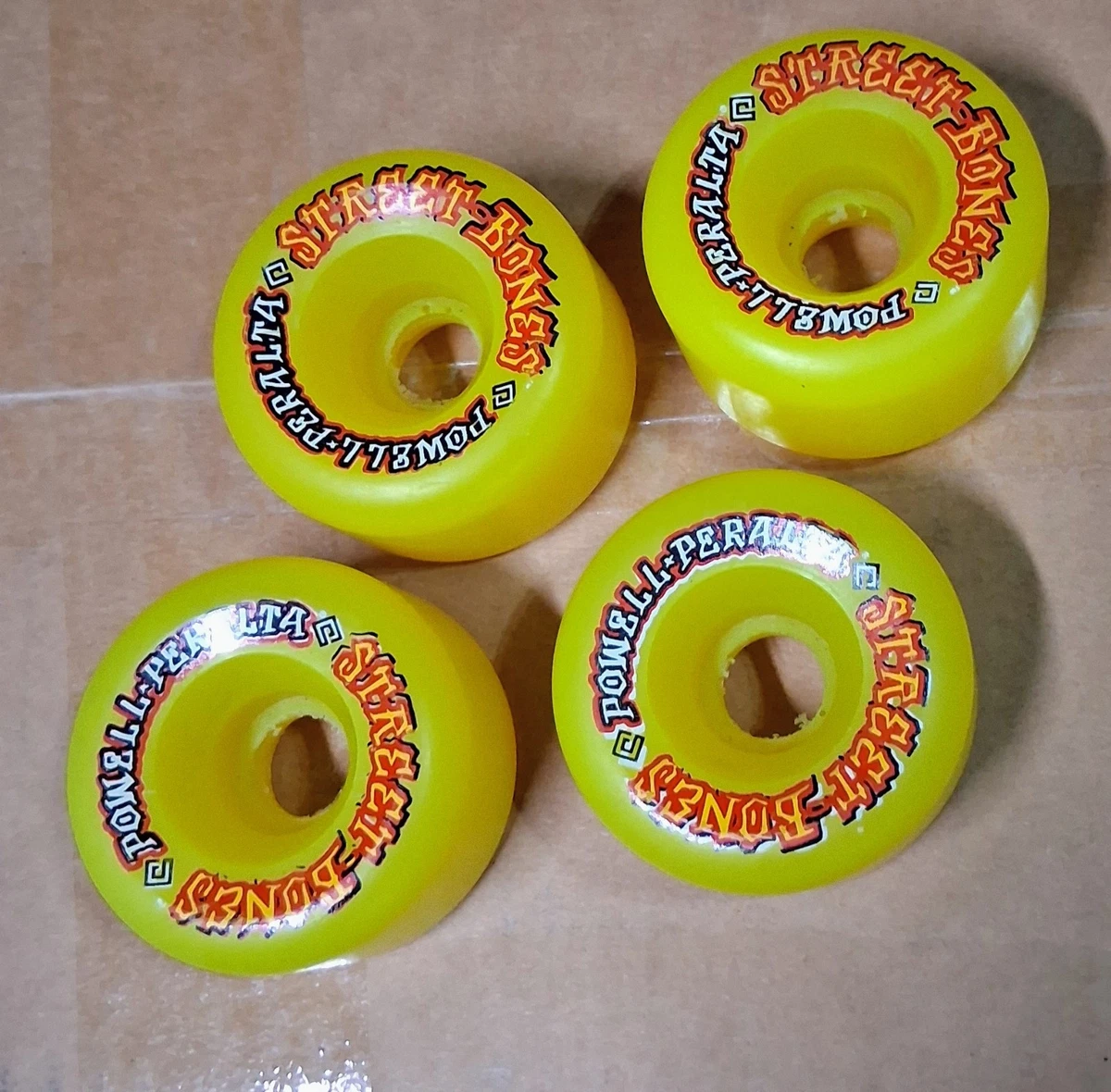 POWELL PERALTA RAT-BONES 85A イエロー 4個セット powell peralta g bones products for sale | eBay