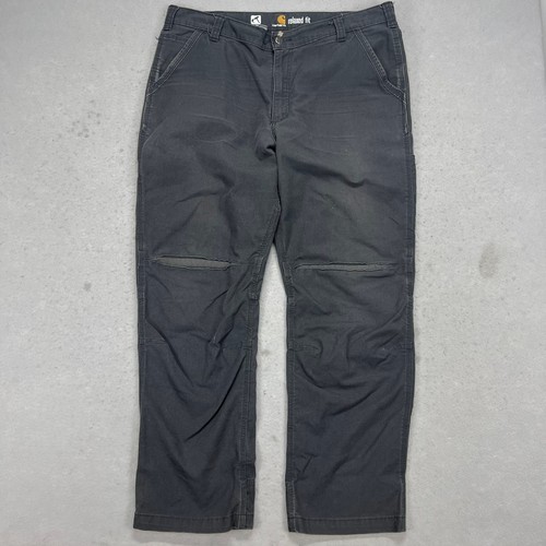 Carhartt Men's Relaxed Fit Full Swing Work Pants Charcoal Gray 40x32