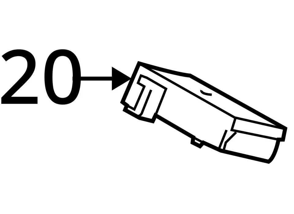 Módulo de control de carrocería Mercury Mariner 2005-2011 Bcm cabina interior caja de fusibles HYQ4I Foto 3 de 3