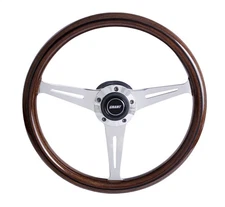 Grant Products 1174 Collectors Black Line Steering Wheel - Woodgrain Grip