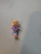 Polly Pocket Doll 1995 Vintage Swinging Pretty - Polly Bluebird Toys