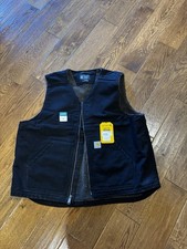 Carhartt Men's Washed Duck Sherpa-Lined Vest Model  OV4394-M Size XL