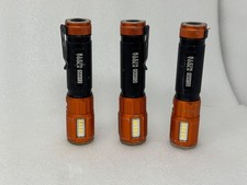  3-PACK KLEIN TOOLS 56412 RECHARGEABLE LED WORK LIGHT / FLASHLIGHT - POOR 