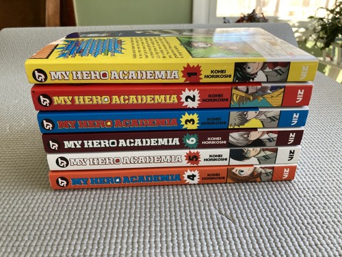My Hero Academia Lot Kohei Horikoshi Shonen Jump Manga English Vol 1 2 3 4 5 6 - Picture 3 of 6