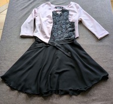  Festliches Kleid Mädchen Gr. 152 Schwarz mi...