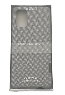 Grey Kvadrat Case S20 Genuine Samsung Galaxy S20+ 5G Kvadrat Cover